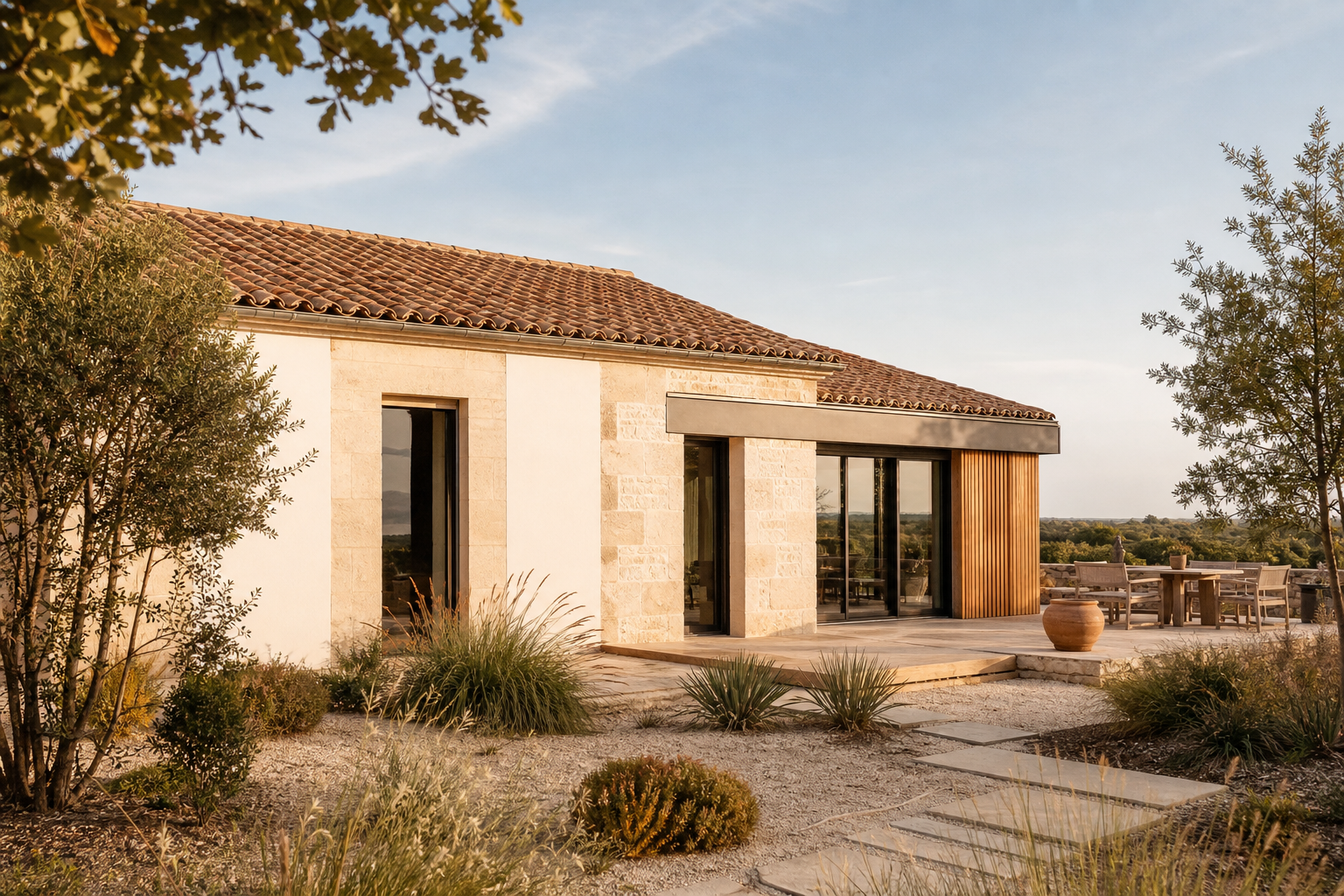 Maison neuve dans le département Gironde