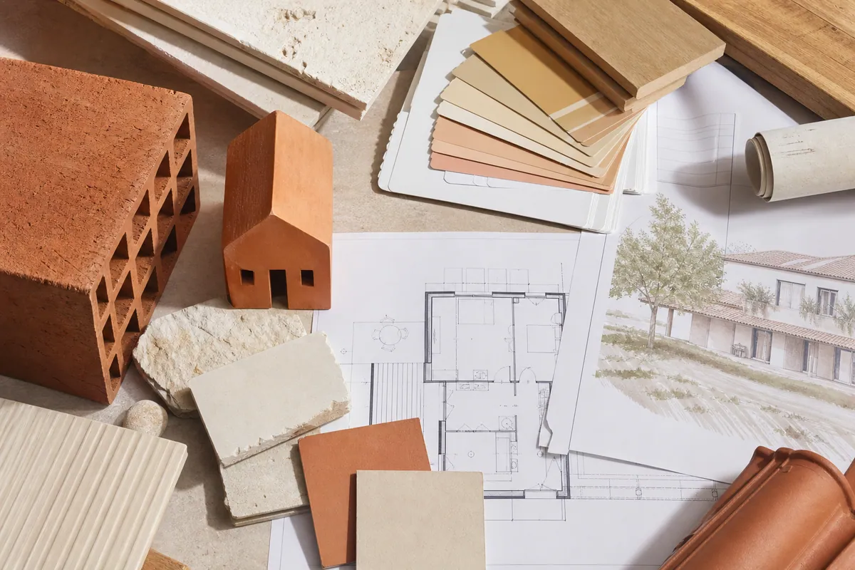 Plan de budget construction maison à Gardanne avec matériaux et devis
