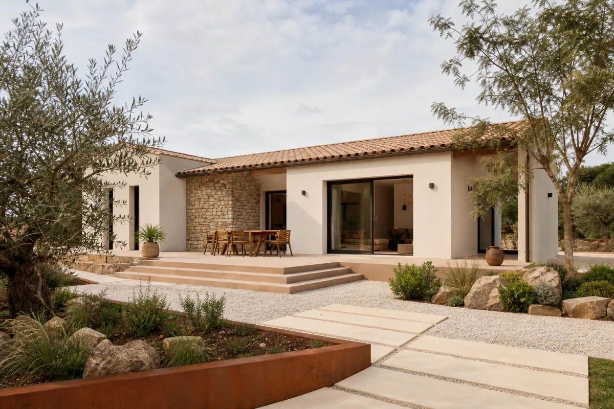 Maison neuve de 70 m2, illustration du budget construction maison 2026